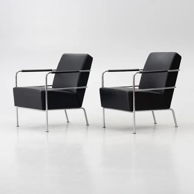 Gunilla Allard, fåtöljer, ett par, "Cinema", Lammhults.