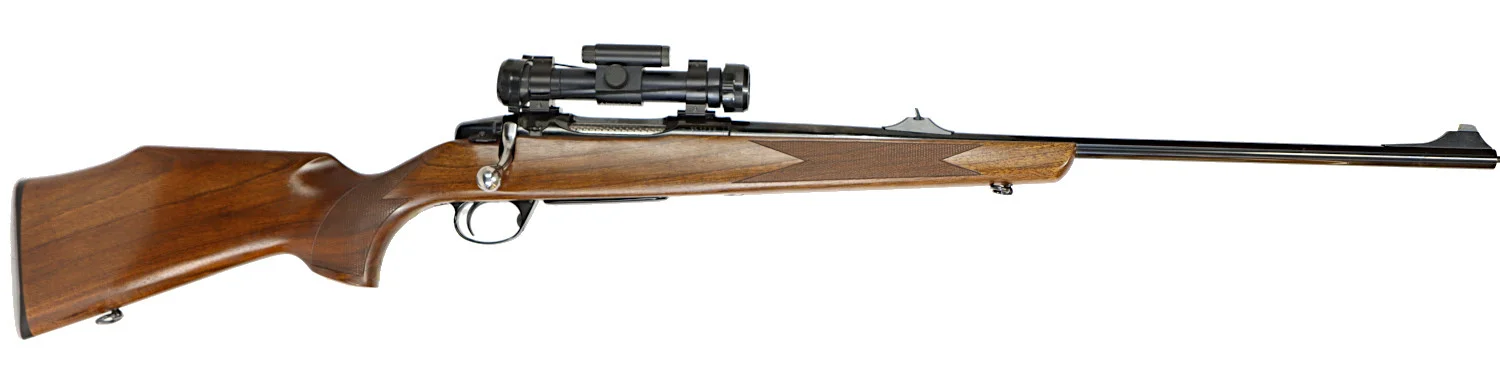 KULGEVÄR, Repeter, fabrikat Carl Gustav, modell 2000 MK II, kaliber 9,3x62, tillv.nr 703277, se-nr SE0966708. — Rifles — Walter Borg