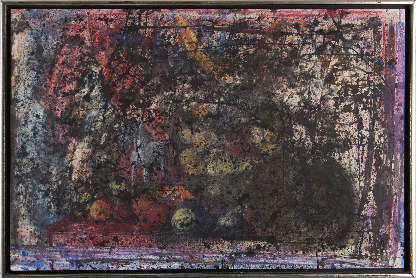 MAC HAMILTON (FÖDD 1952). Stilleben, gouache signerad Mac Hamilton. — Paintings — Stockholms Auktionsverk Magasin 5