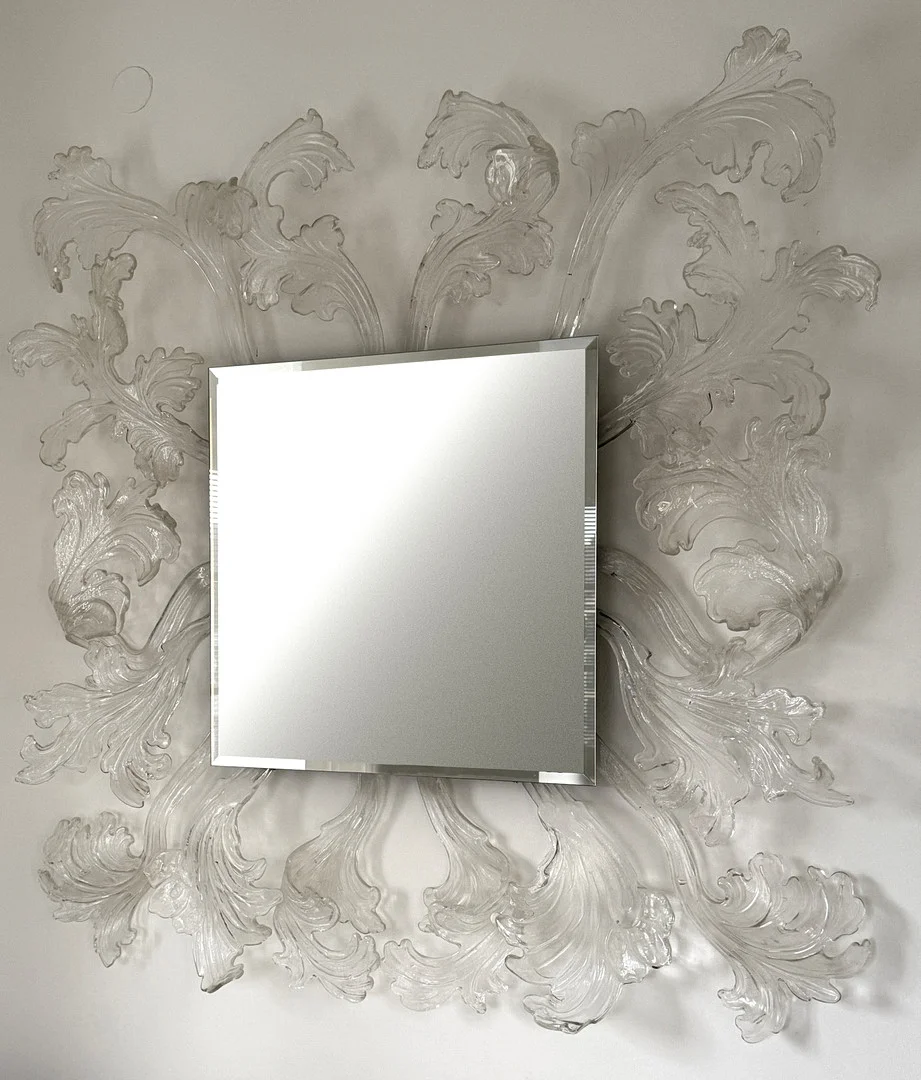 PIERO LISSONI. Spegel, "The Sturm and Drang Mirror", Murano, Glas Italia, Italien, samtida. — Mirrors — Stockholms Auktionsverk Magasin 5