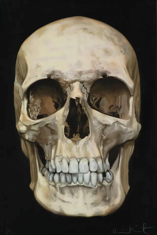 Hirst, Damien — "The Skull Beneath the Skin" 2005