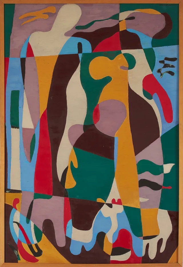 EDVARD ANDERSSON (1891-1967). "Festlig vandring (Alger)".
