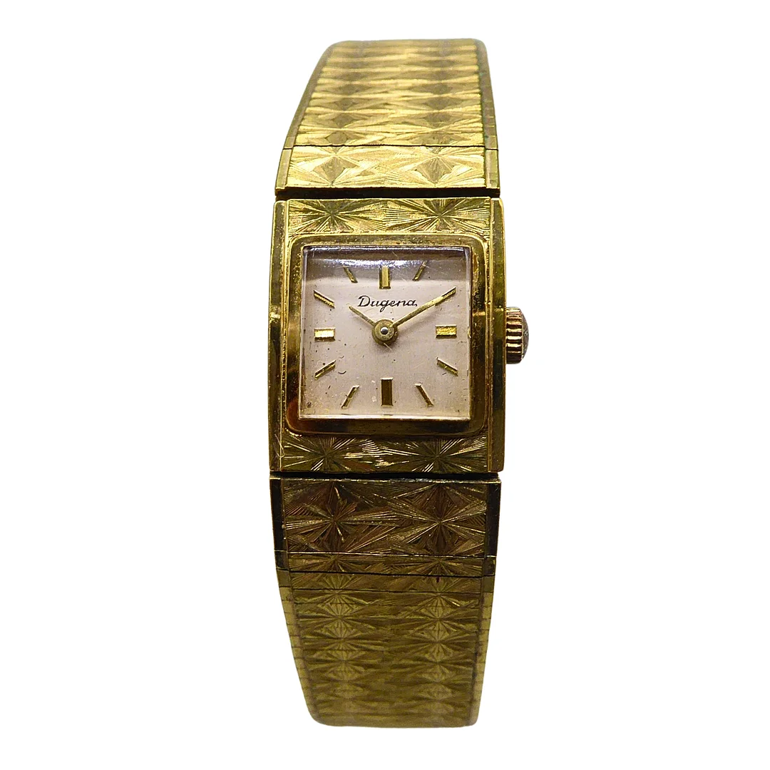 DUGENA DAMENARMBANDUHR - MODELLNUMMER: 1834780. — Wristwatches — Auktionshaus Stuber's Hammerschlag