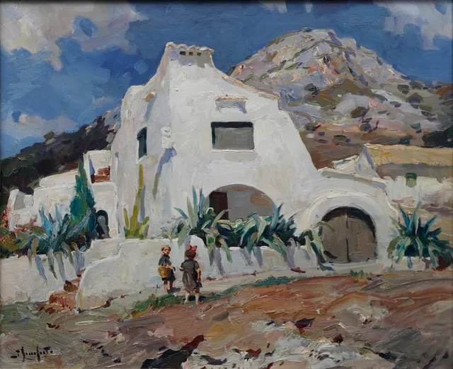 JOSEP SERRASANTA. Rural view.