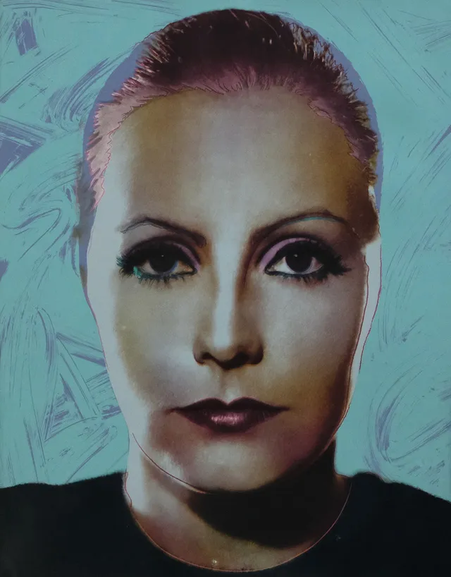 RUPERT JASEN SMITH. "THE DEVINE", FÄRGSERIGRAFI, UR MAPPEN ”GRETA GARBO”.