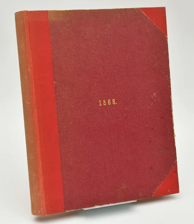 Les Modes Parisiennes. litograferade mode-planscher 1868.