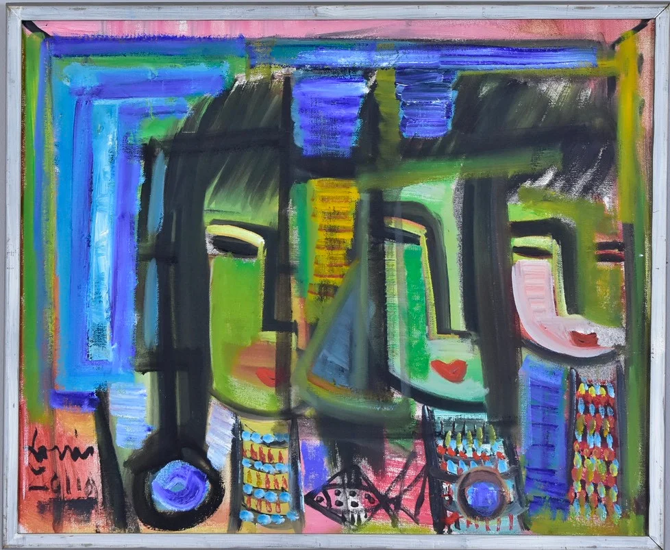 LOUIS ZELIG. Olja på duk. — Paintings — Halmstads Auktionskammare