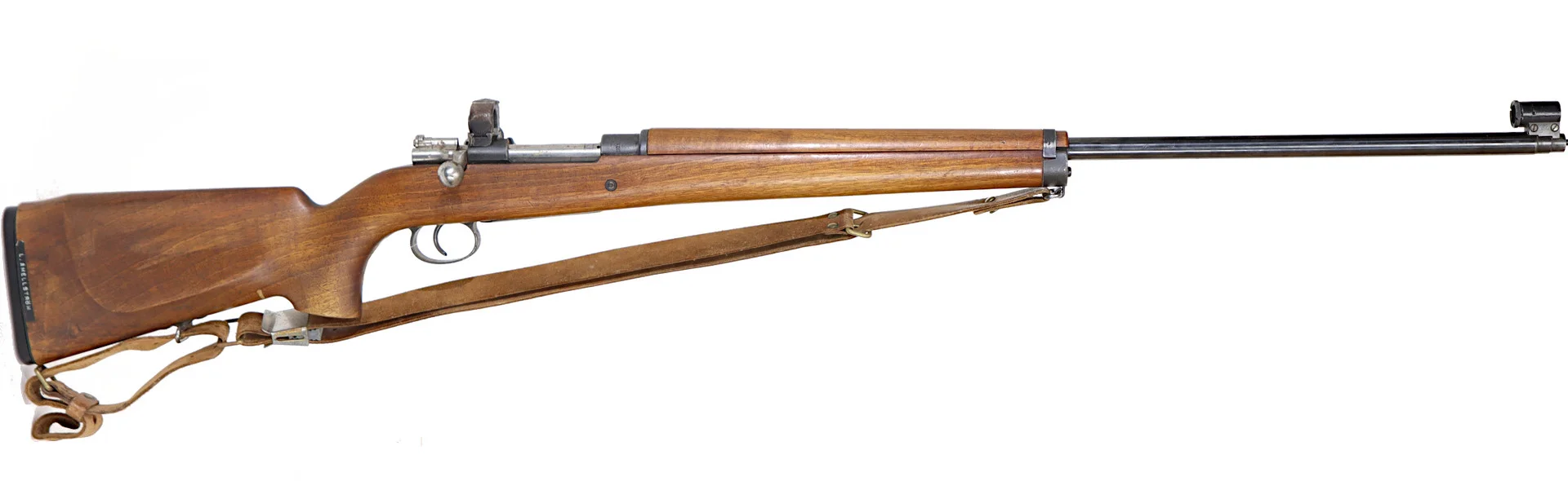 GEVÄR, Repeter, fabrikat Carl Gustav, modell 63, kaliber 6,5x55, tillv.nr hk92593, se-nr SE0522761. — Military weapons — Walter Borg