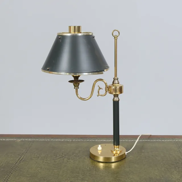 SKRIVBORDSLAMPA, engelsk stil, Borens, 8320.