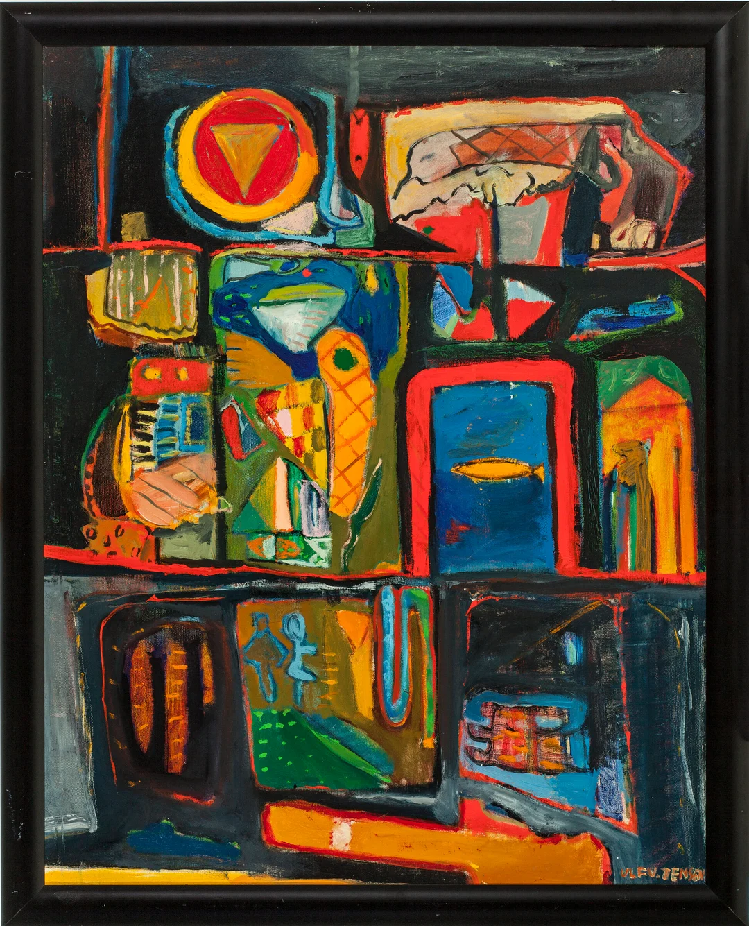 Jensen, Ulf Valde — Komposisjon — Kunst/Maleri — Blomqvist