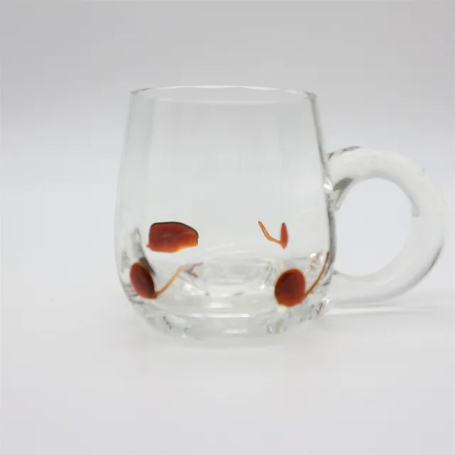FERDINAND VON POSCHINGER. JUGENDSTIL GLASKRUG UM 1900.