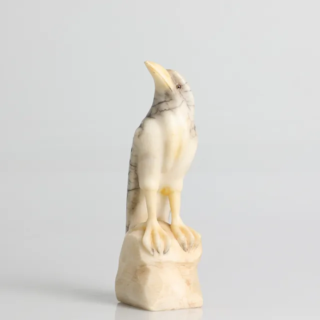 SKULPTUR, alabaster, 1900-talets andra hälft.
