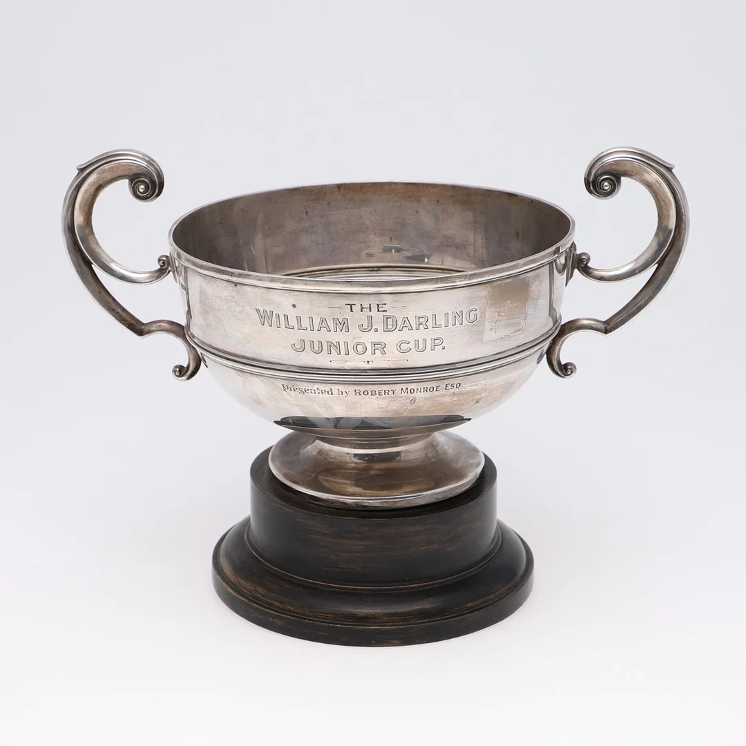 A GEORGE V TWO-HANDLED TROPHY. — Silver — Lawrences Auctioneers