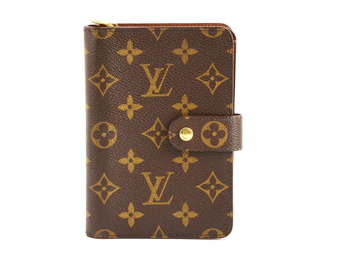 PLÅNBOK, LOUIS VUITTON, Porte-papier zippé, monogram canvas, 16x11x3cm — Accessoarer/Plånböcker — Kaplans