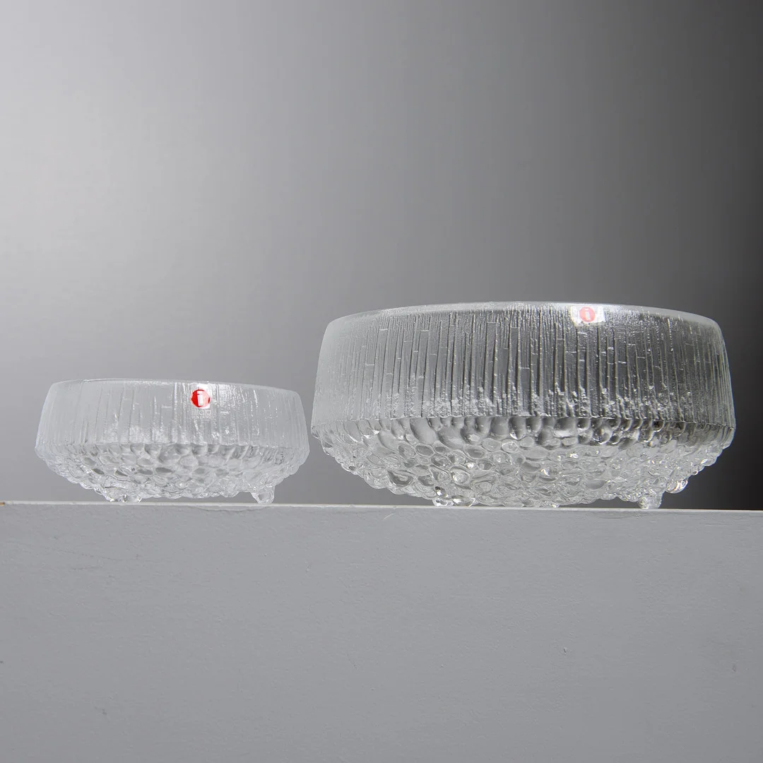 TAPIO WIRKKALA. Skålar, "Ultima Thule", 6+1, Iittala, Finland. — Utility glass — Formstad Auktioner