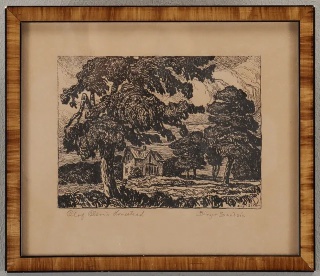 BIRGER SANDZÉN. "Olof Olsons Homestead".