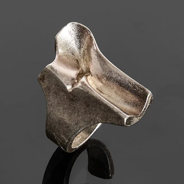 BJÖRN WECKSTRÖM. Ring, sterlingsilver, Lapponia, 1980.