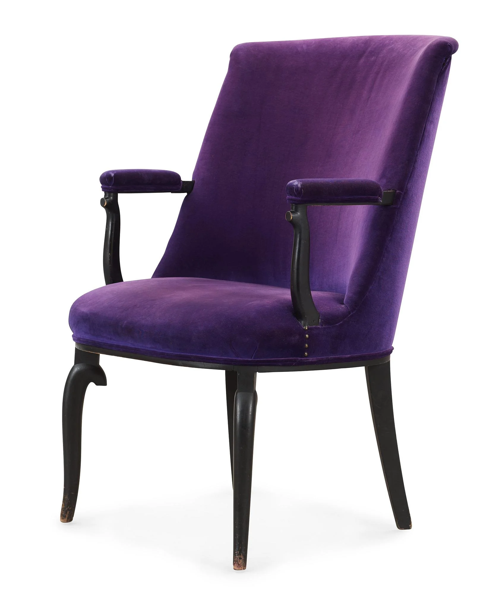 GUNNAR ASPLUND, fåtölj, Nordiska Kompaniets verkstäder, Swedish Grace, ca 1922-23. — Bukowskis