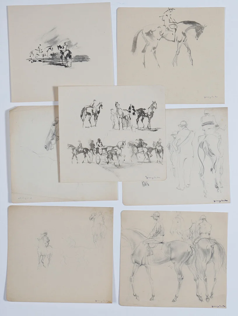 PERE YNGLADA. Notes from nature. — Drawings — Balclis