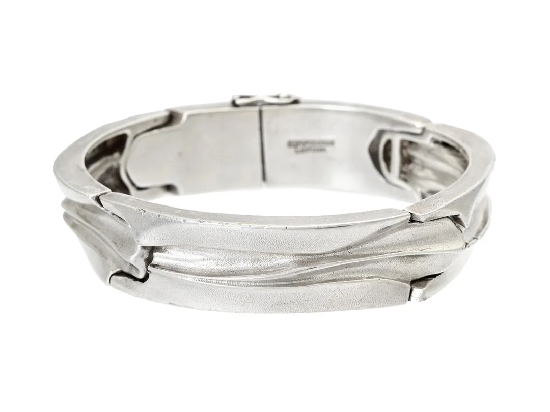 LAPPONIA, armband, Aniara, sterlingsilver, Björn Weckström, Finland1983, längd 17.5 cm, vikt 52,3 g. — Smycken/Armband — Kaplans
