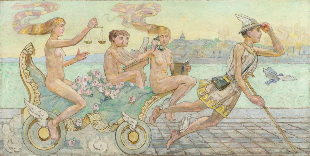 Munthe, Gerhard — "Merkur" 1911 — Kunst/Maleri — Blomqvist