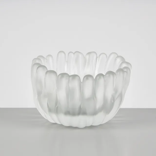 TAPIO WIRKKALA. Vas "Jäkälä "(Renlav), modellnummer 3515, i produktion Iittala 1950-64.