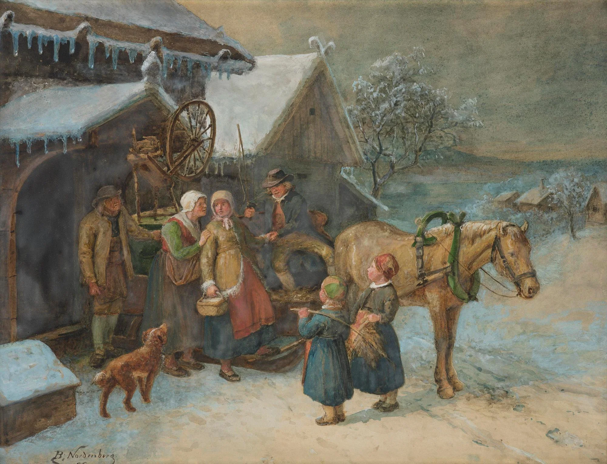 Bengt Nordenberg, Brudfärd. — Bukowskis