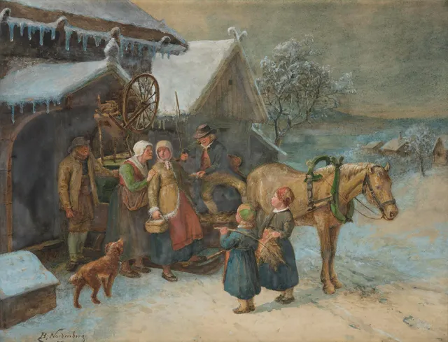 Bengt Nordenberg, Brudfärd.