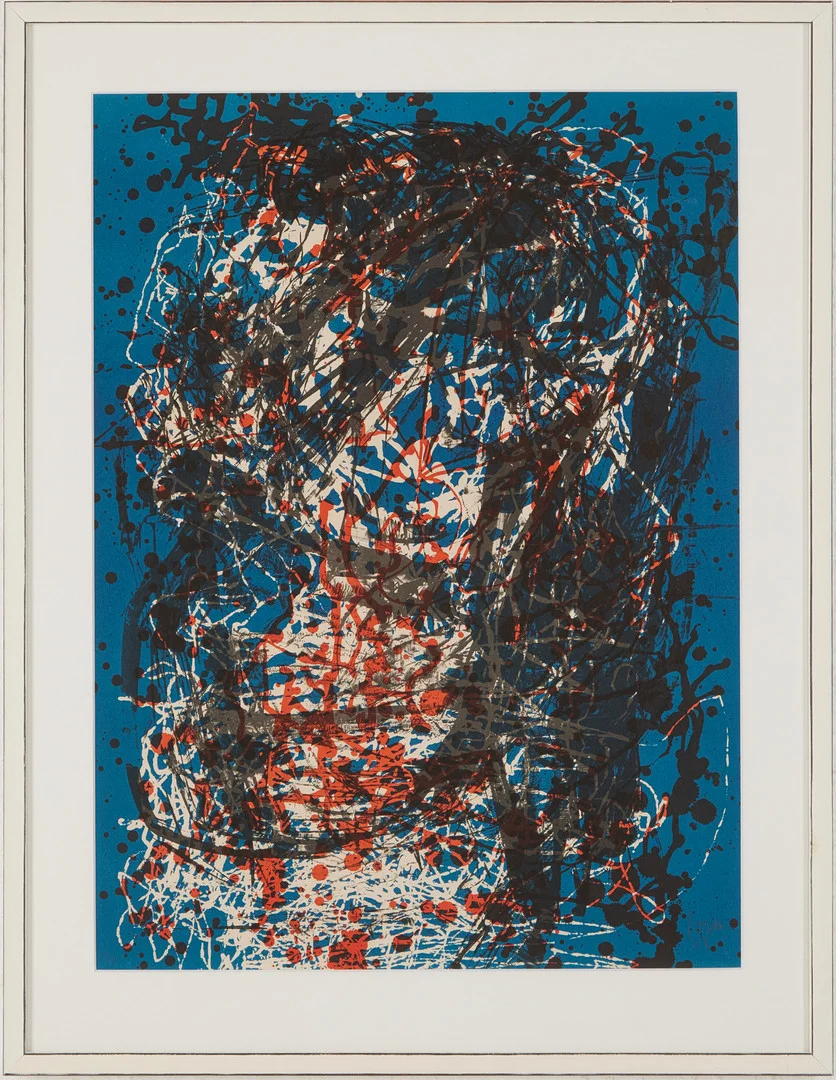 ASGER JORN. Ur sviten "Jubiläumsserie". — Engravings & Prints — Stockholms Auktionsverk Magasin 5