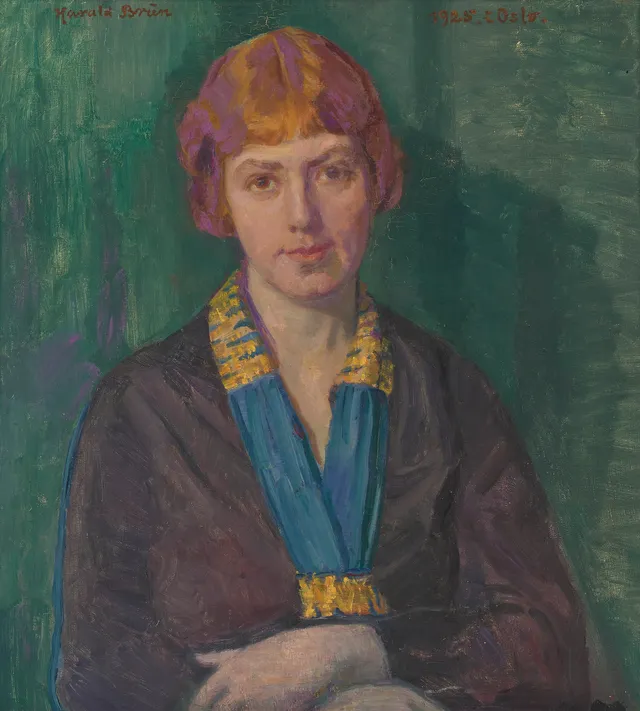 Brun, Harald — Portrett, 1925