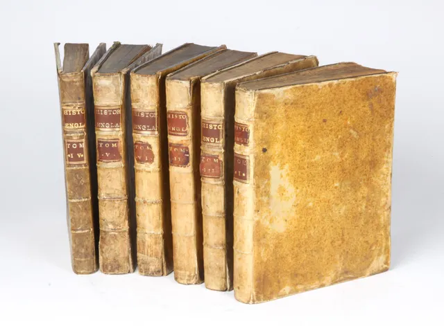 David Hume. 'History of England' in six volumes (6)