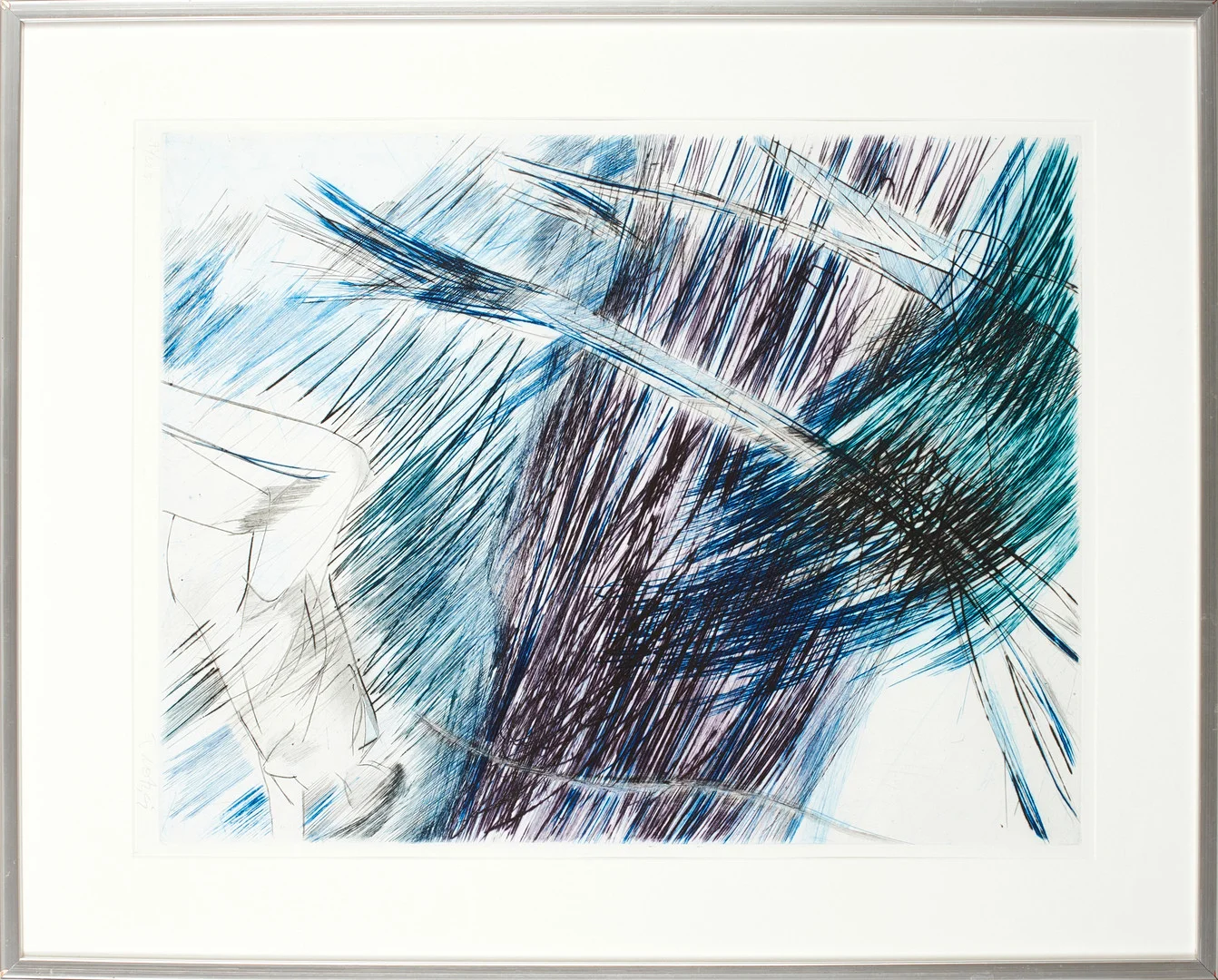ULF TROTZIG. Komposition, färgetsning, signerad och numrerad. — Engravings & Prints — Crafoord Auktioner Stockholm