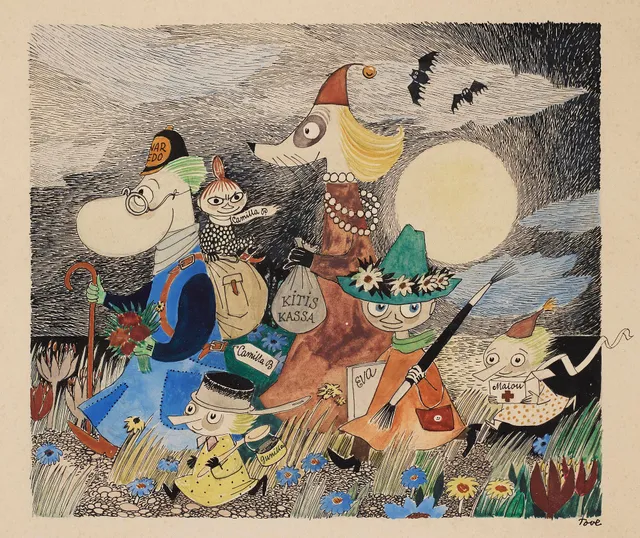 Tove Jansson, På väg.