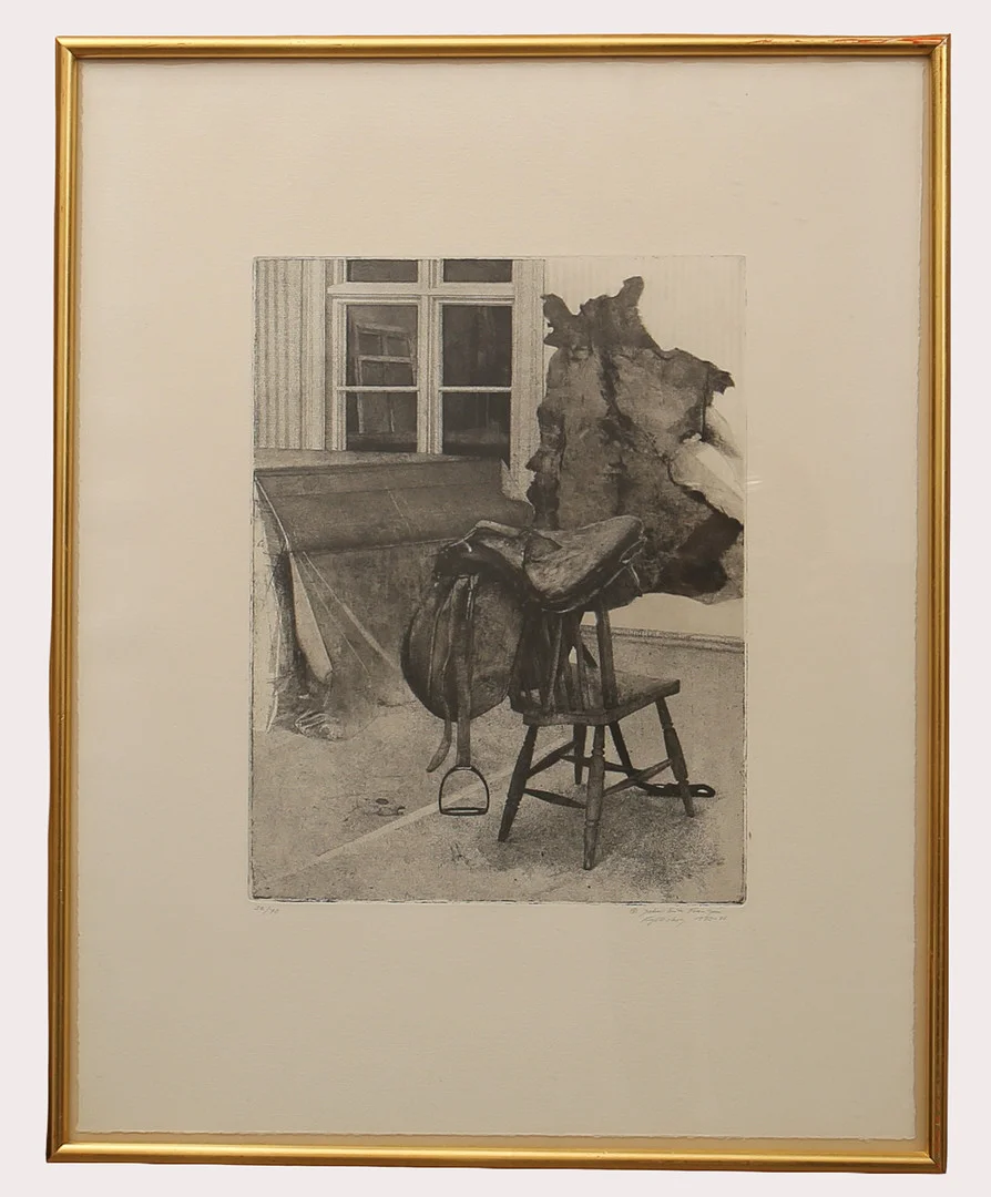 JOHN-ERIK FRANZÉN. etsning, komposition, signerad, daterad 1973-76, numrerad 22/70. — Engravings & Prints — Limhamns Auktionsbyrå