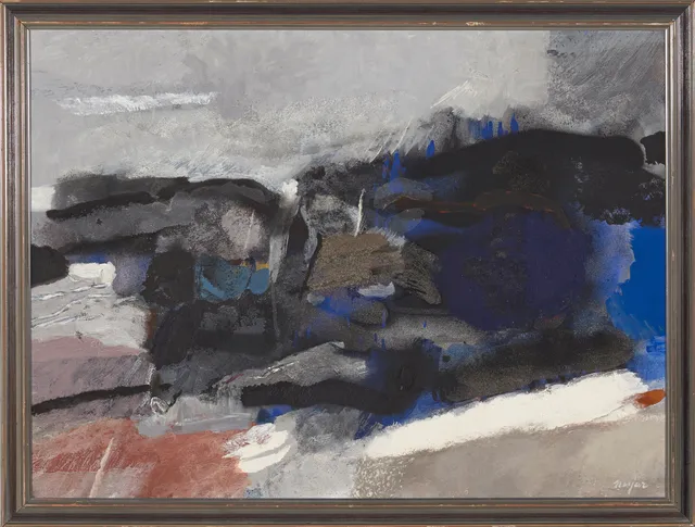 Nesjar, Carl — "Kyststrekning" 1972-73