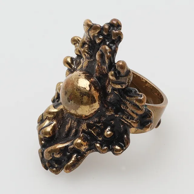 PENTTI SARPANEVA. ring, brons, Finland.