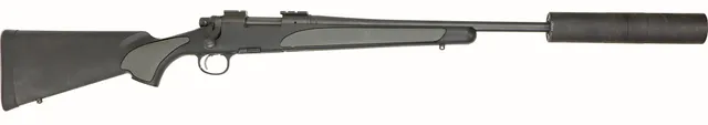 KULGEVÄR MED LJUDDÄMPARE, Repeter, fabrikat Remington , modell 700 SPS DM, kaliber .308Win, tillv.nr RR27381A, se-nr SE2360694.