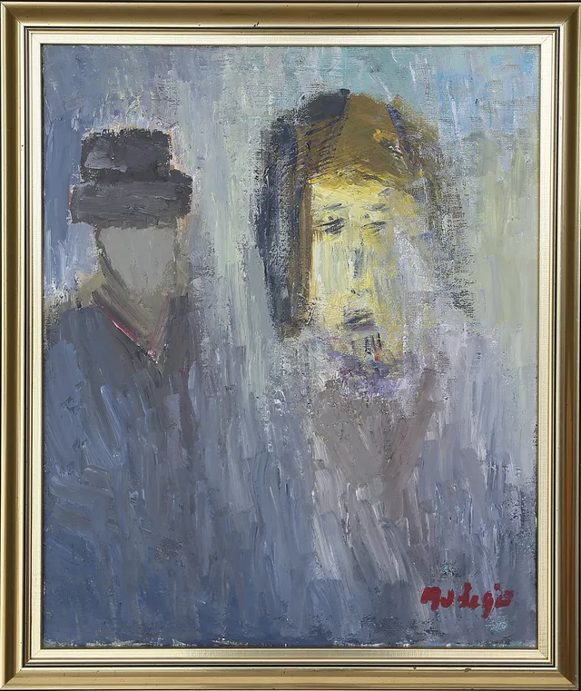CHARLES AVDESJÖ. OLJA på duk, signerad, 1900-tal.