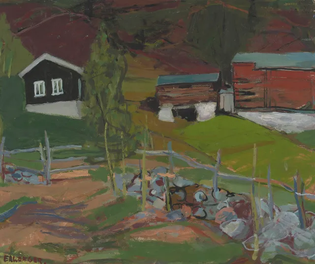 Enger, Erling — Fra en gård