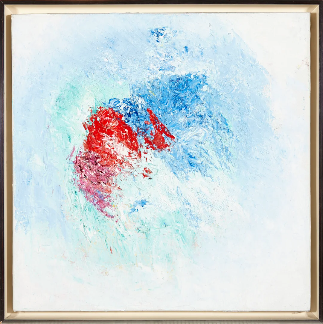 Weidemann, Jakob — "Markblomst" 1997 — Kunst/Maleri — Blomqvist