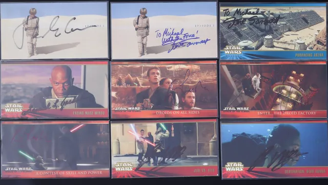 Star Wars. Samling autografer (76)