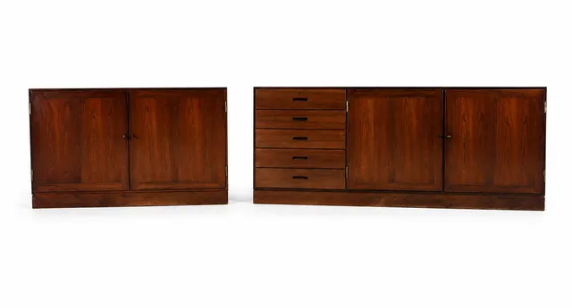 Kai Winding. Rosewood shelving system, 1970s (4)