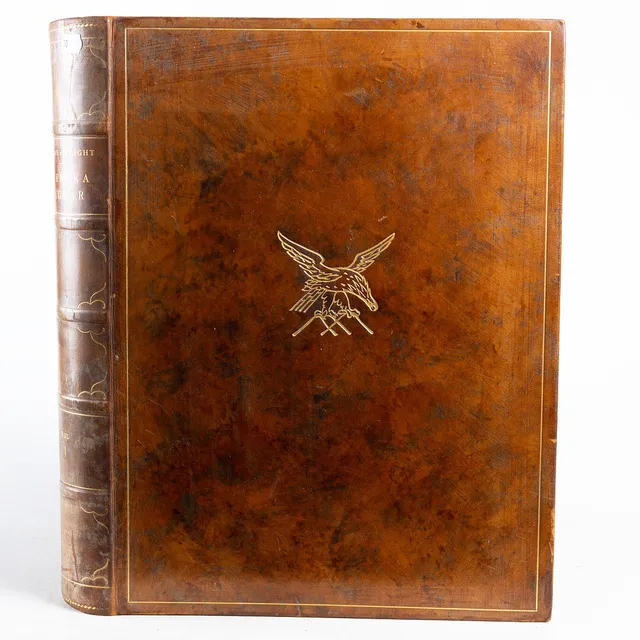 BOK, "Svenska Fåglar", M.W. & F. von Wright, Del 1, andra upplagan.