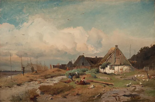 Gustaf Rydberg, Skånskt fiskeläge.