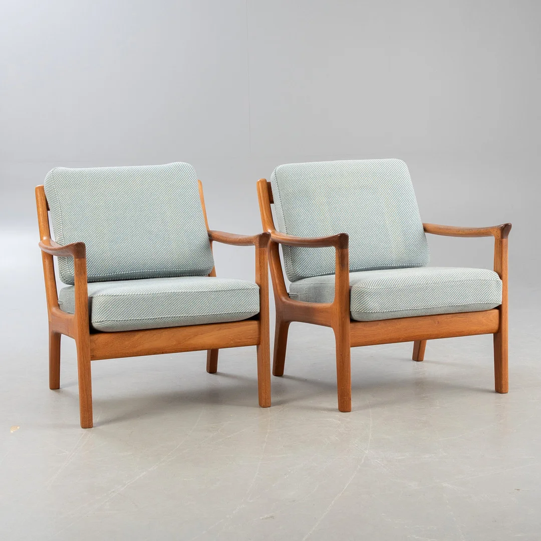 Paar Sessel, Juul Kristensen, Dänemark, 1960er Jahre. — Armchairs & Chairs — Stockholms Auktionsverk Hamburg