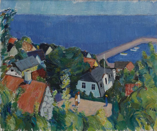 KARL EINAR ANDERSSON. HAMNBILD.