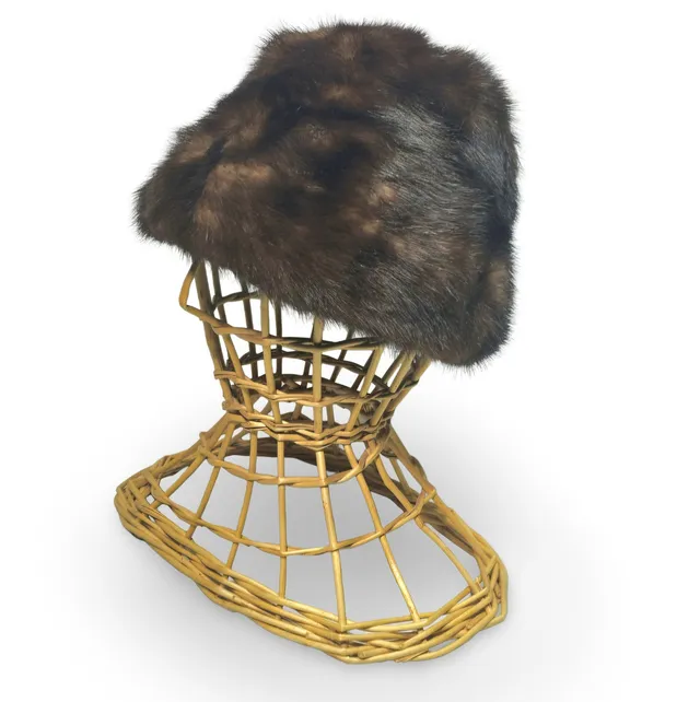 Gorro de visón.