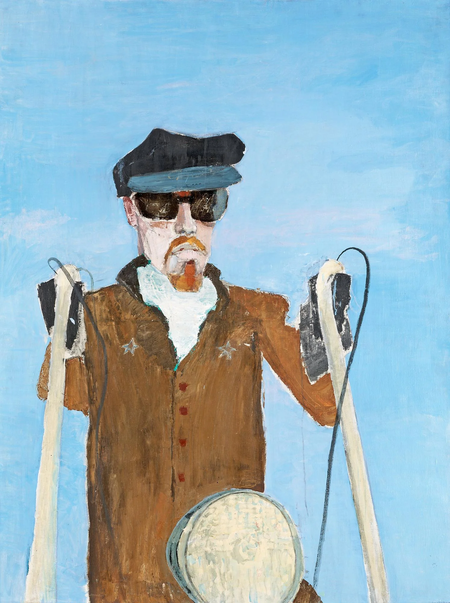 Ulf Gripenholm, "Kamrat Himmel Motorcykel" / "Kamratporträtt". — Bukowskis