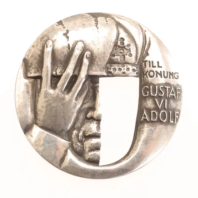 MINNESMEDALJ, Kauko Räsänen, silver, Sporrong.