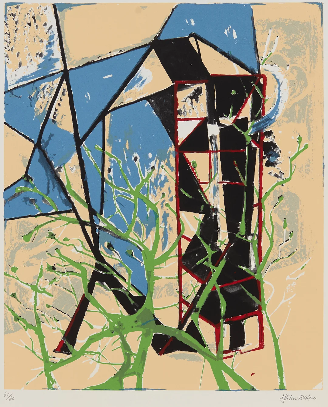 Bleken, Håkon — Uten tittel — Kunst/Grafikk — Blomqvist